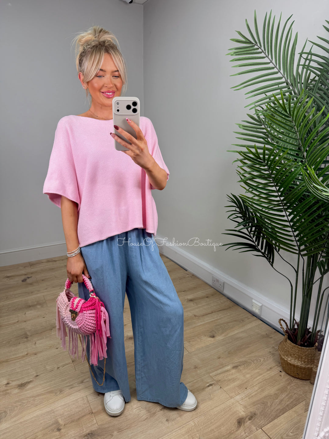 Kennedy Knit - Baby Pink