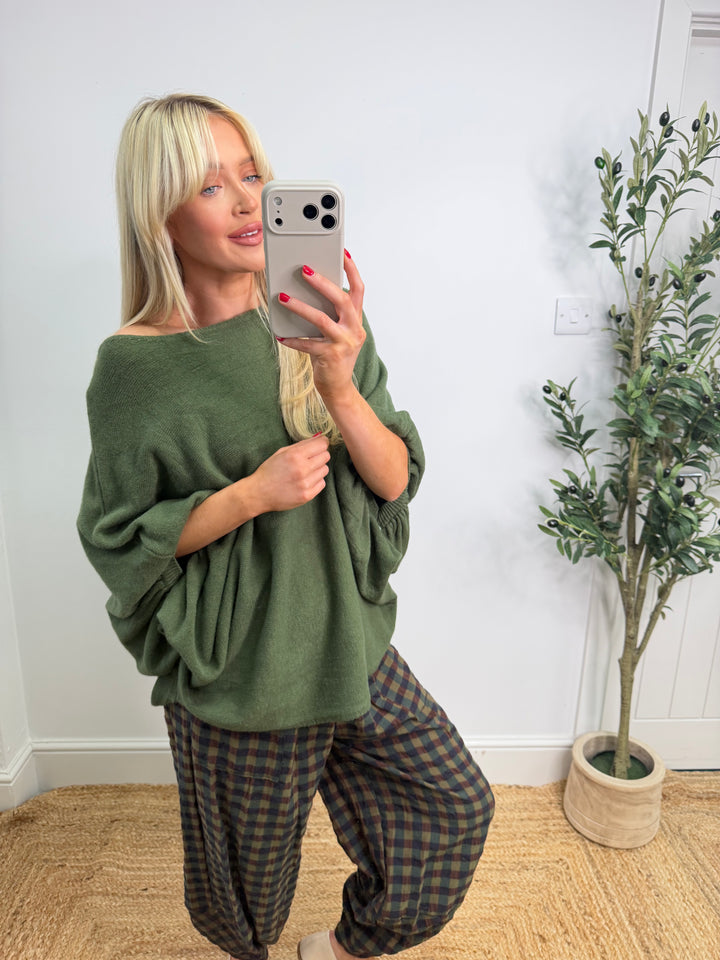 Kelly Knit - Khaki