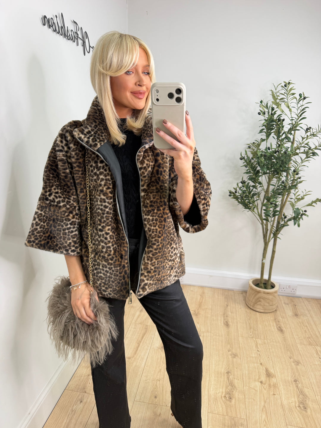 Eloise Jacket - Leopard