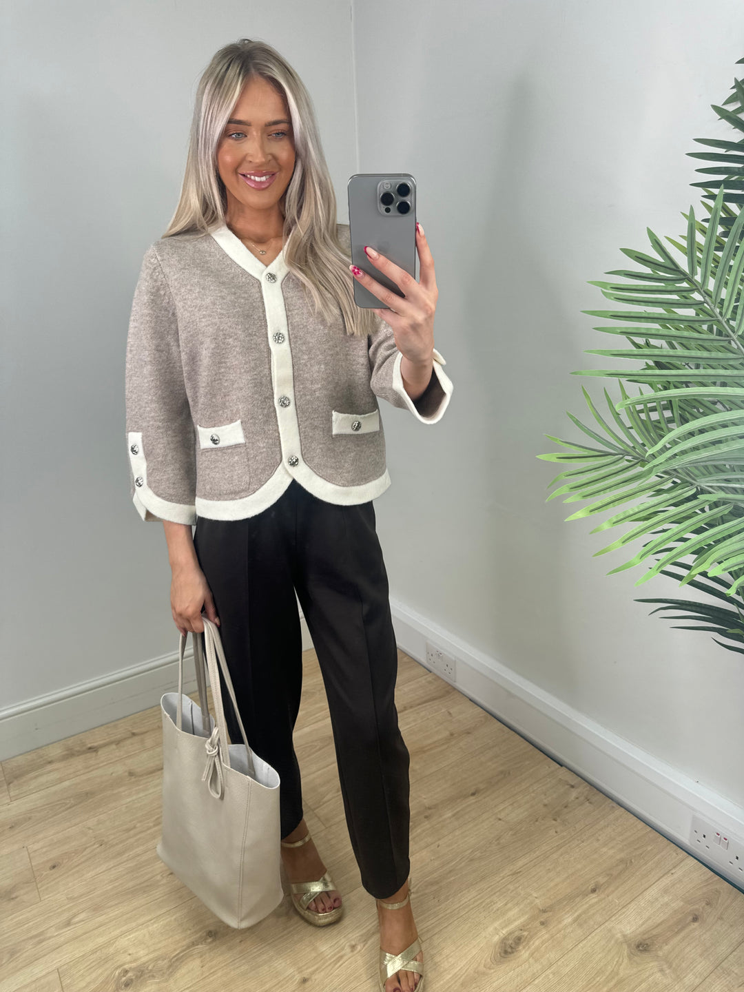 Hallie Cardigan - Mocha