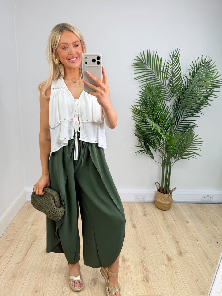 Cowgirl Top - White