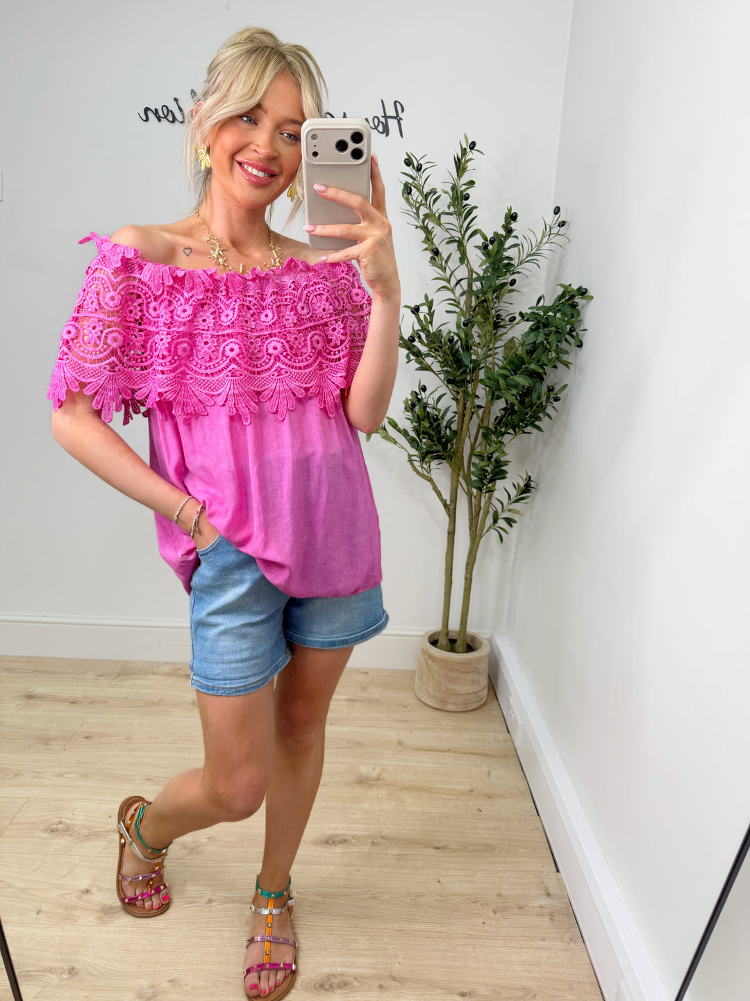 Missi Top - Candy Pink