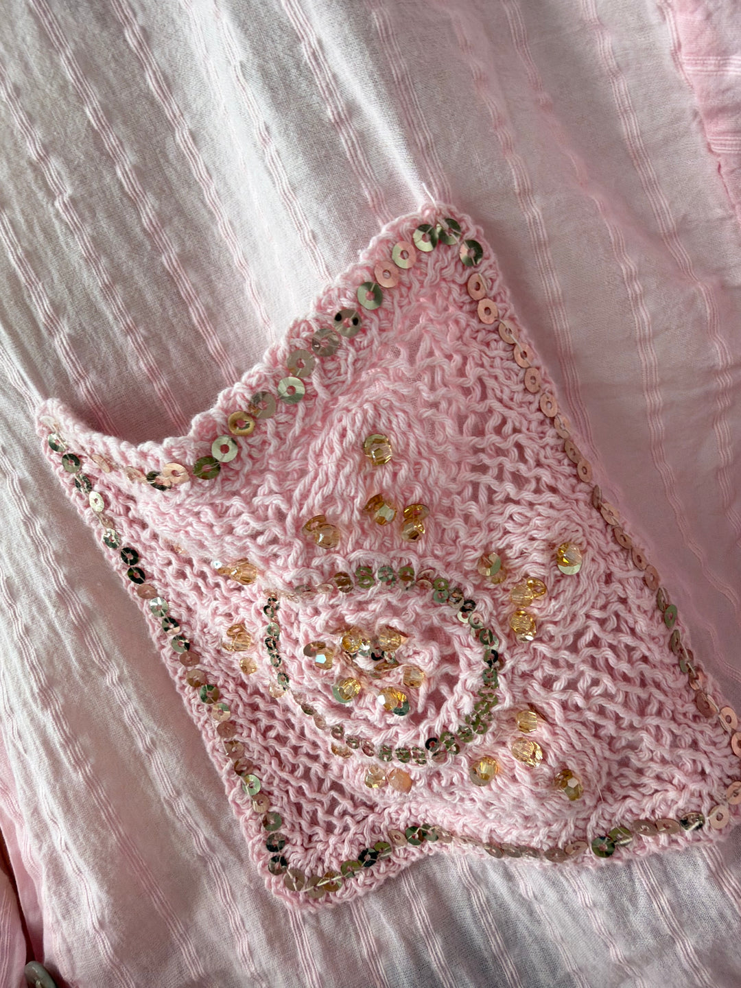 Farrah Gem Shirt - Pink