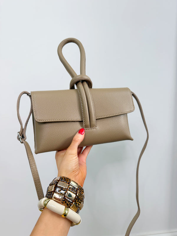 Loop Bag - Real Leather Mocha