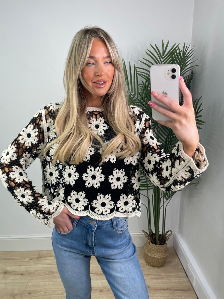 Lesley Crochet Top
