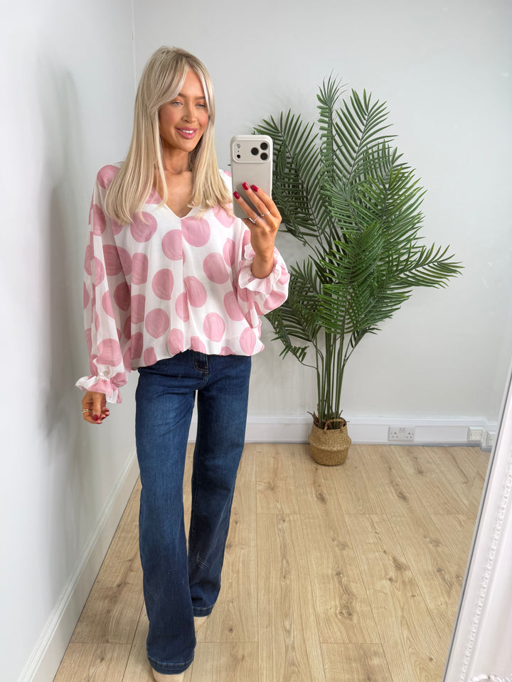 Jazzy Top - Baby Pink