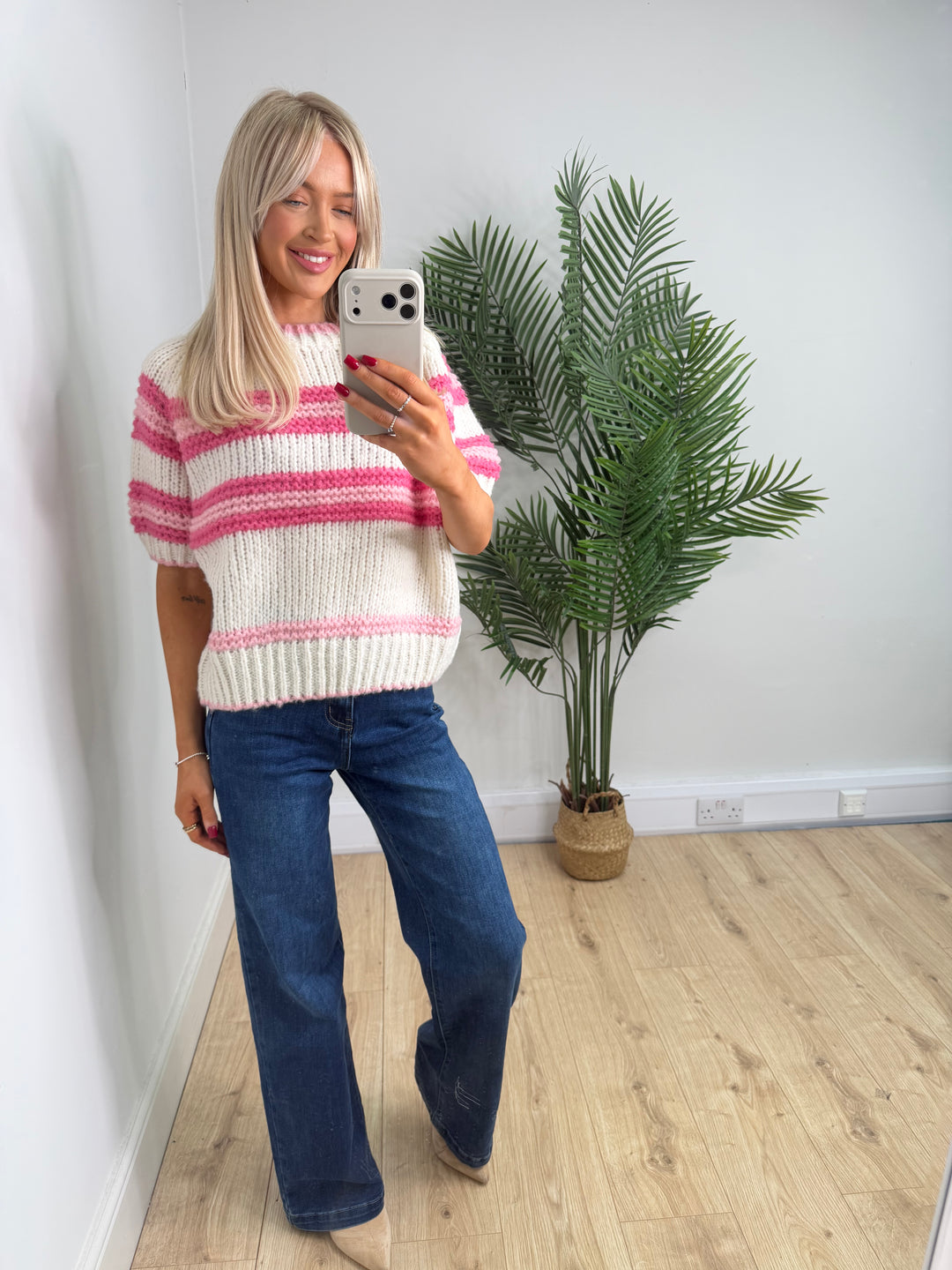 Cleo Knit - Baby Pink