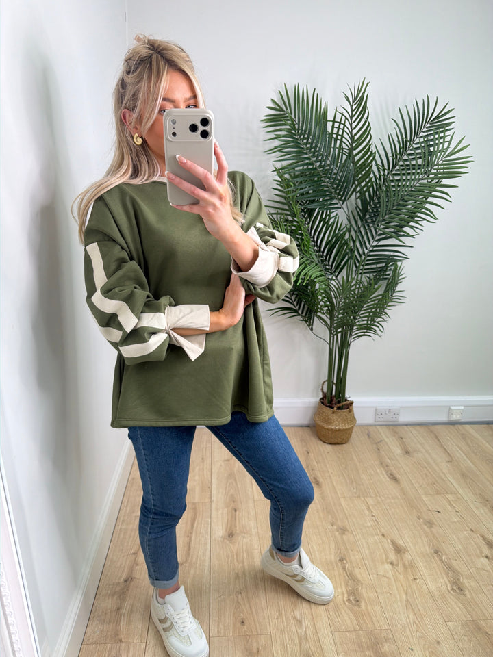 Lenette Sweatshirt - Khaki