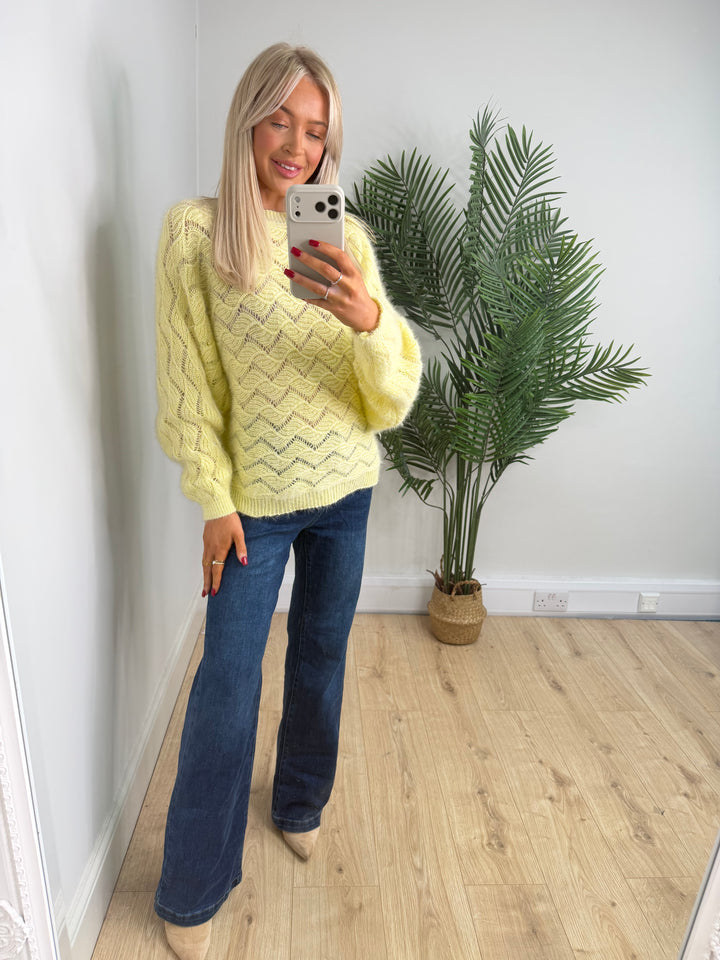 Starie Top - Lemon Yellow