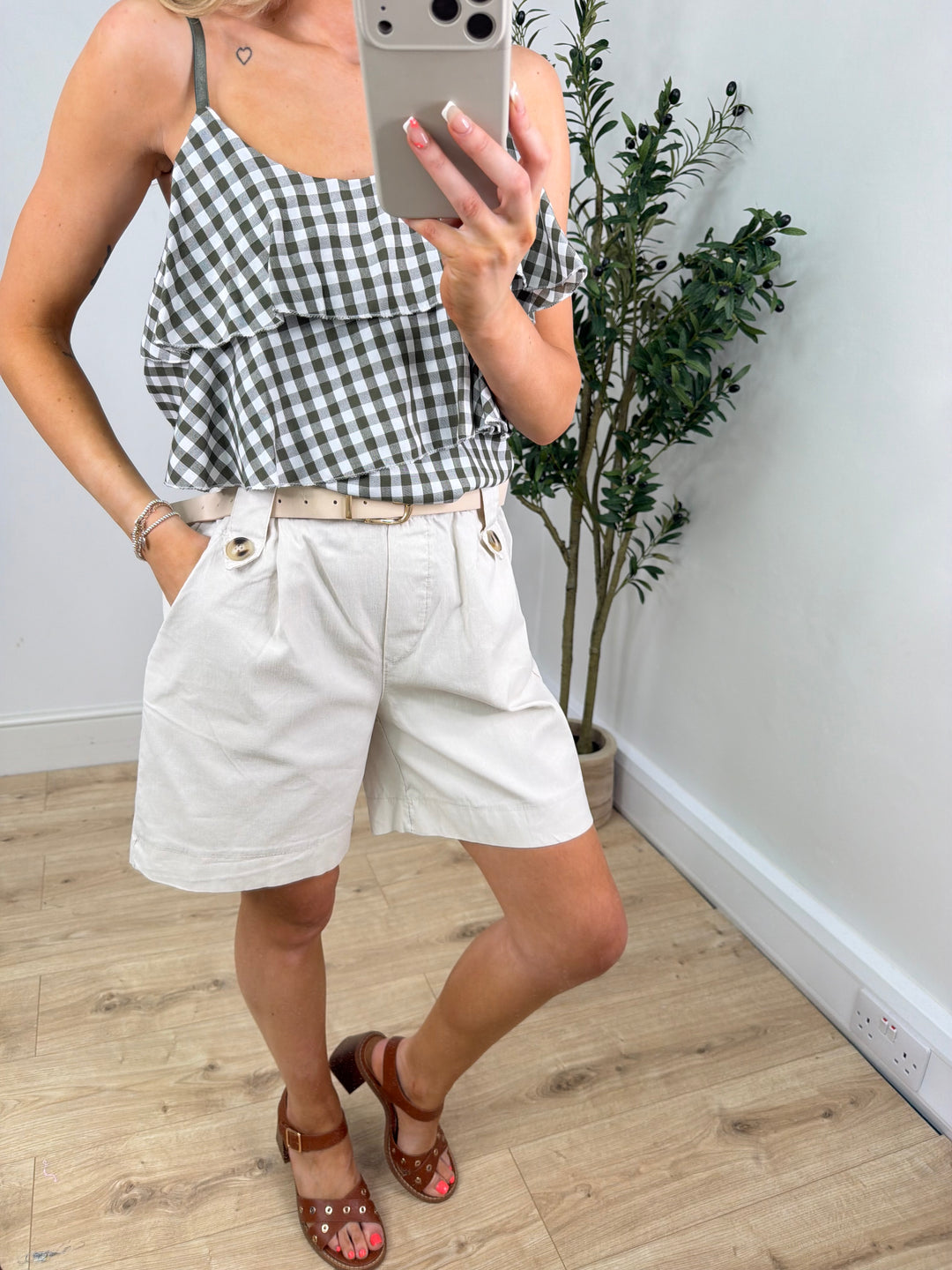 Nancy Belted Magic Shorts