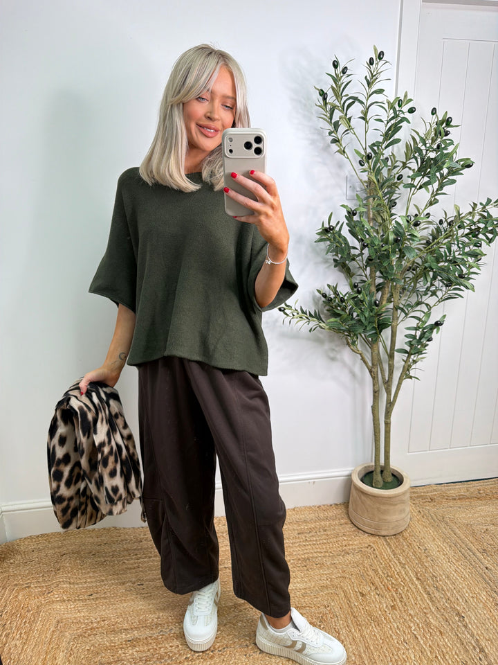 Kennedy Knit - Khaki