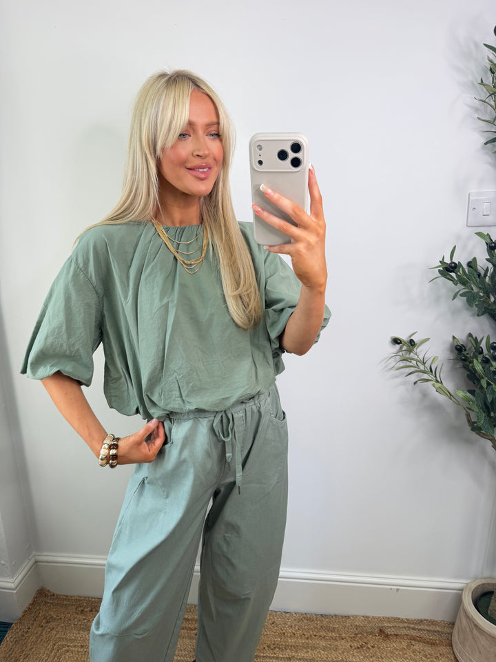 Bowden Top - Khaki