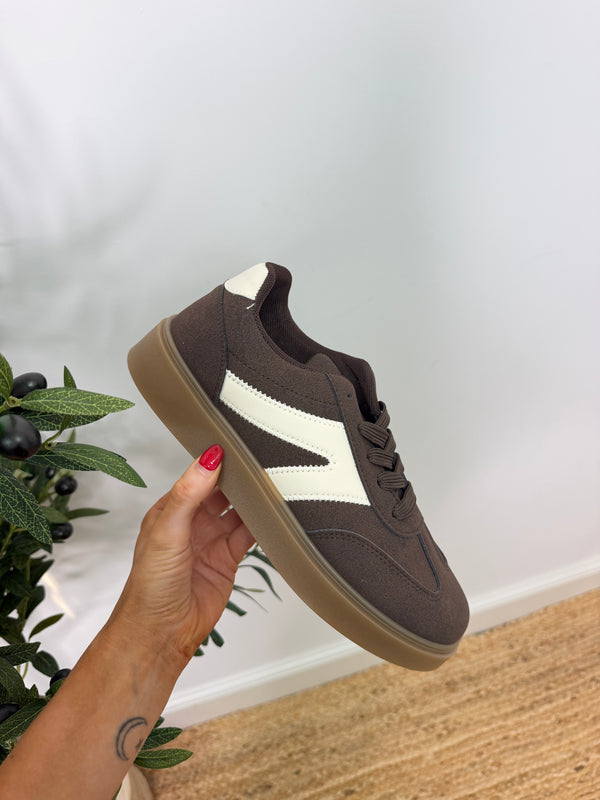 Mel Trainers - Chocolate