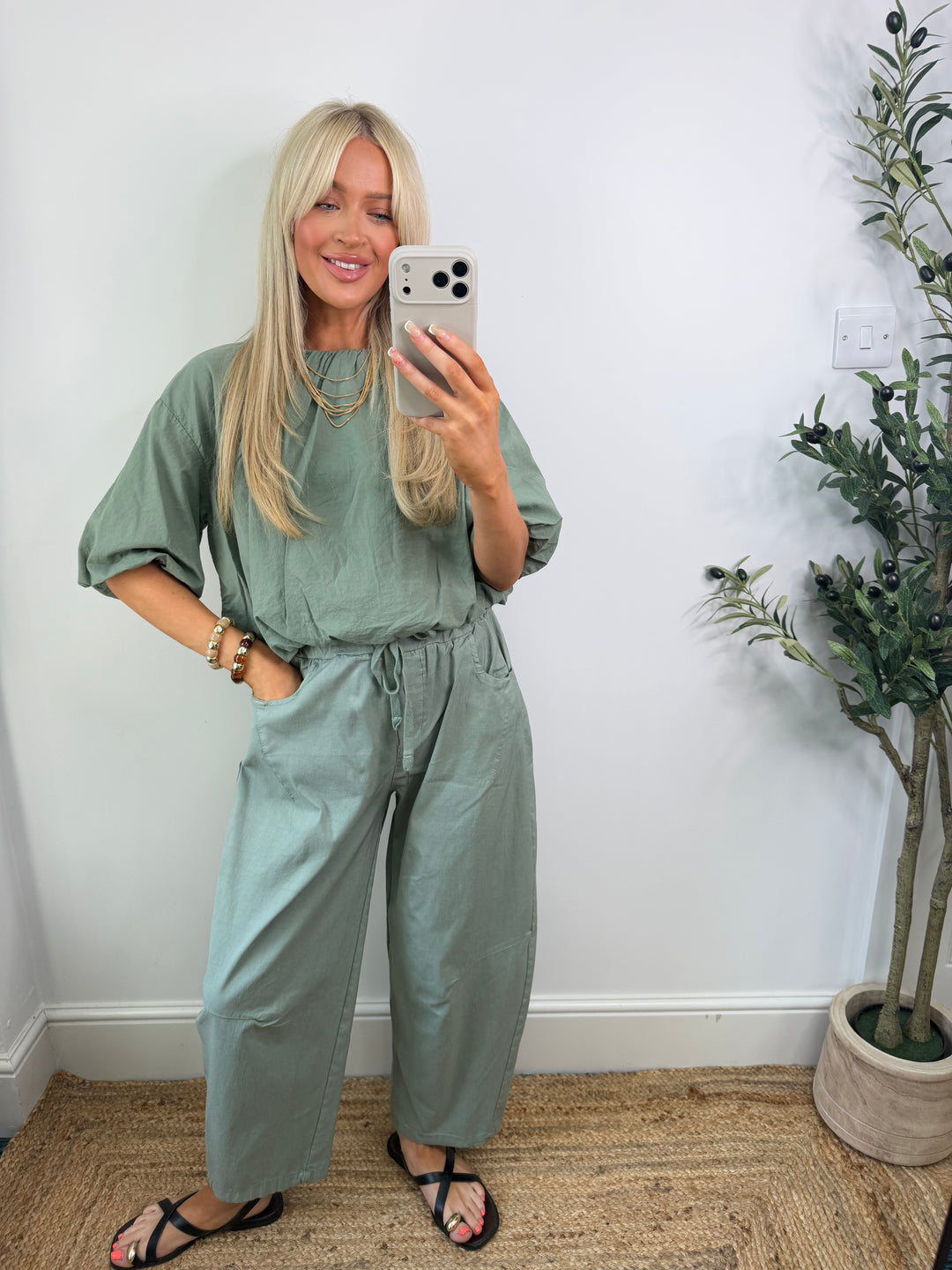 Bowden Top - Khaki