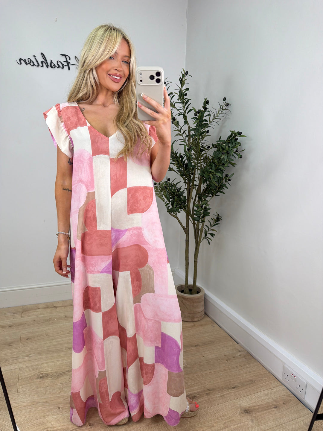 Sienna Jumpsuit - Pink