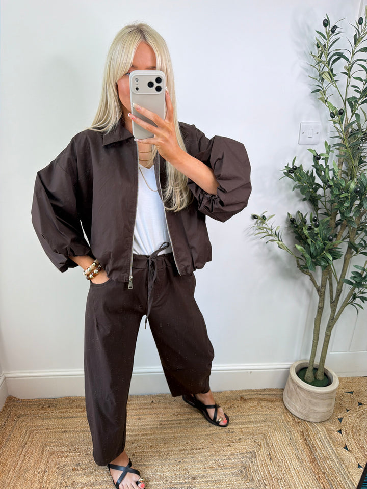 Paloma Bomber - Chocolate