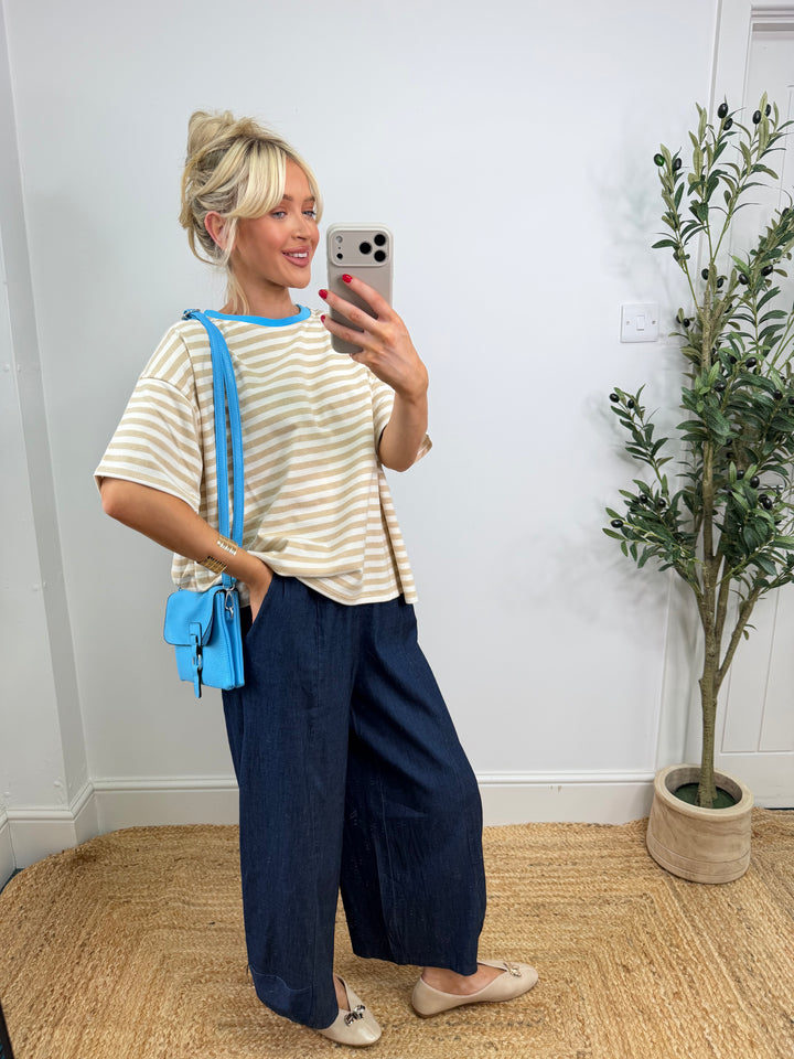 Candice Stripe Tee