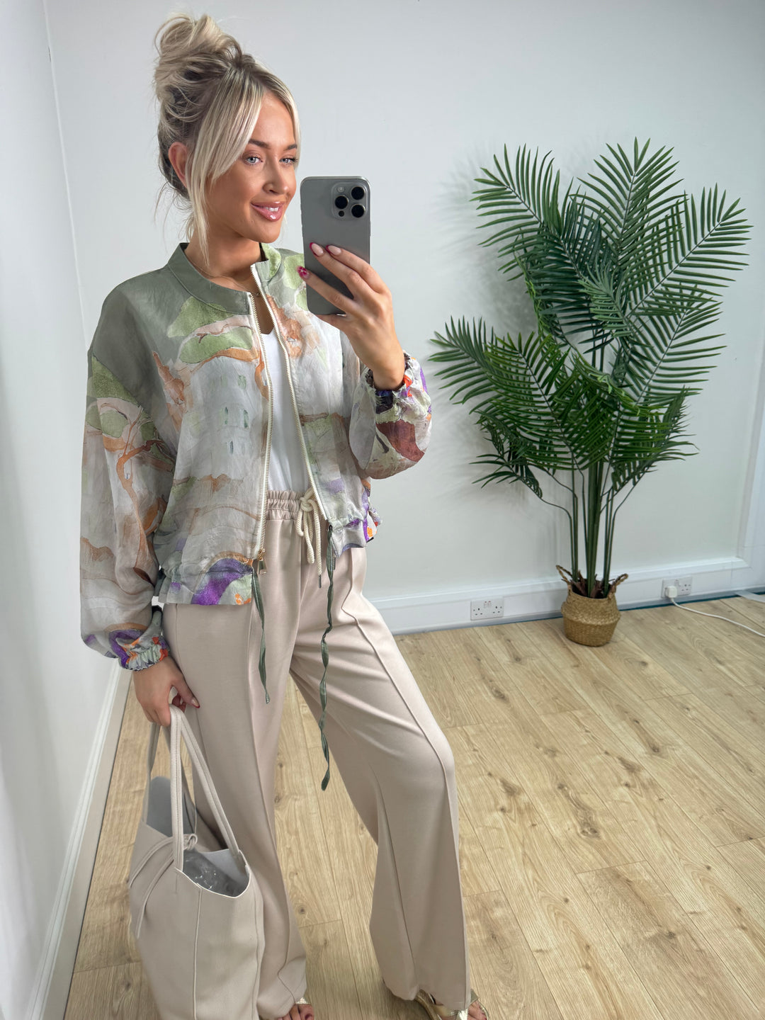 Sorrento Bomber - Khaki