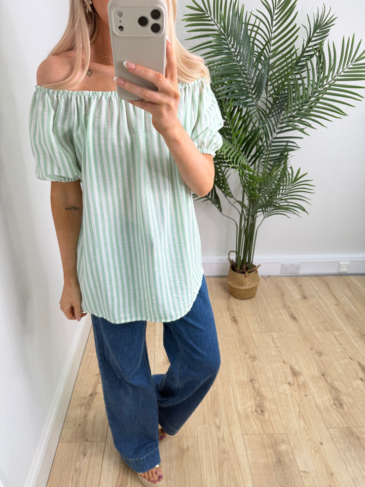 Walter Stripe Bardot - Mint