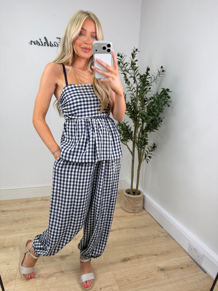 Valencia Co-Ord - Navy
