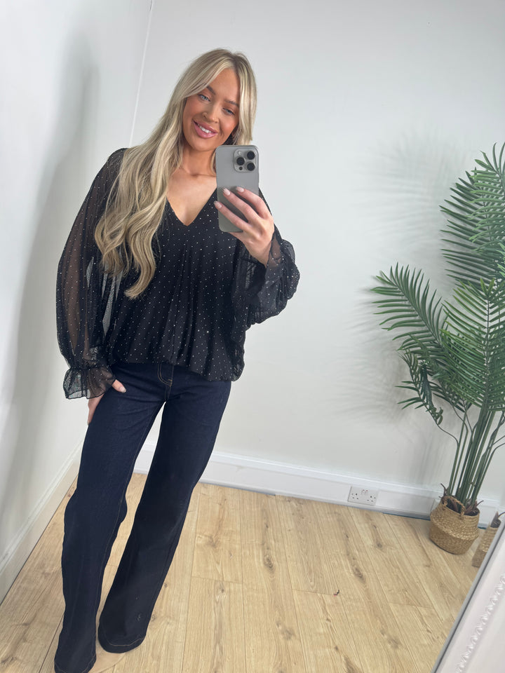 Party Top - Black