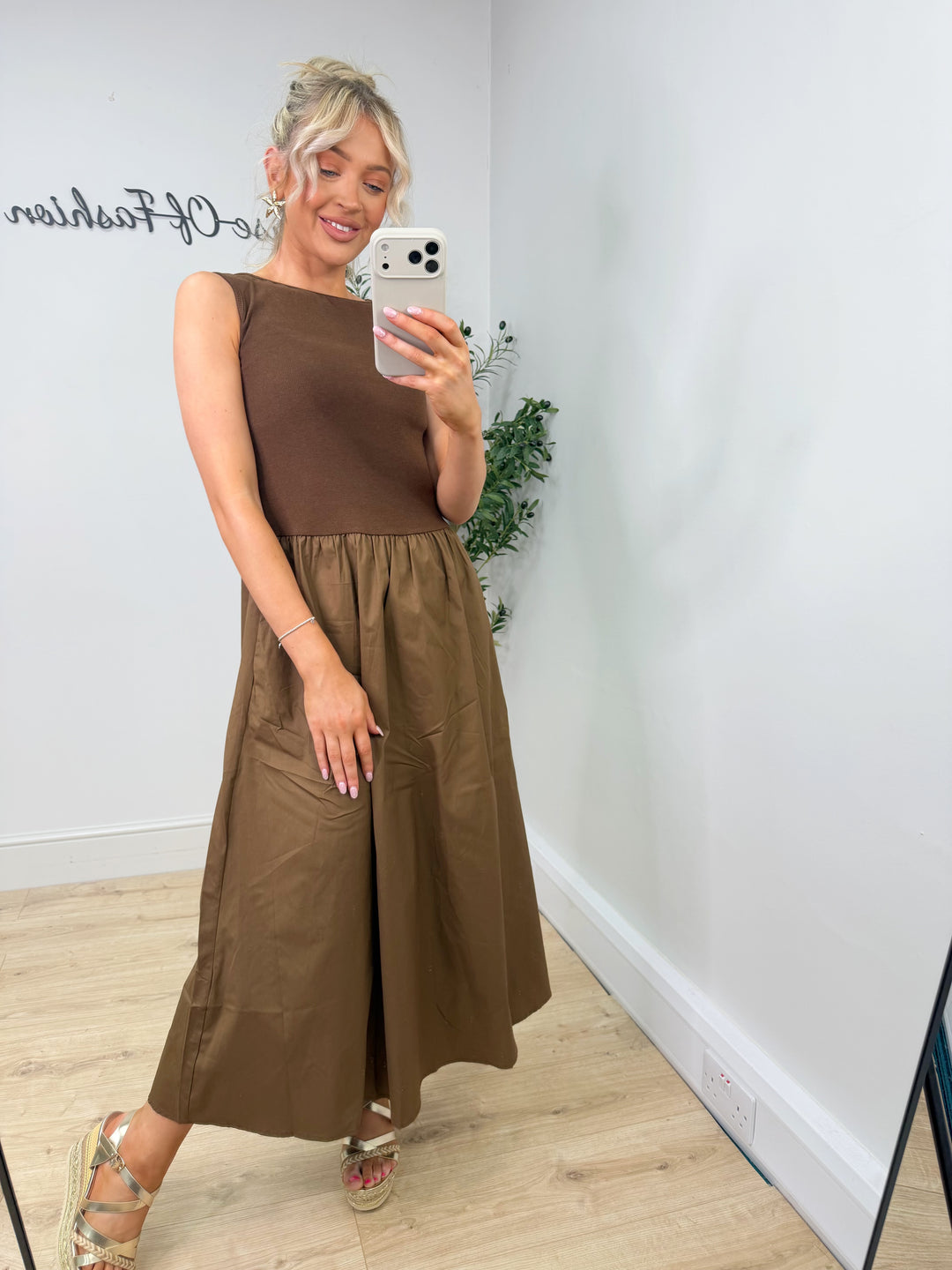 Harmony Dress - Chocolate