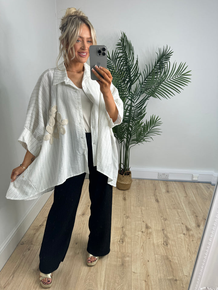 Ibiza Pinstripe Shirt