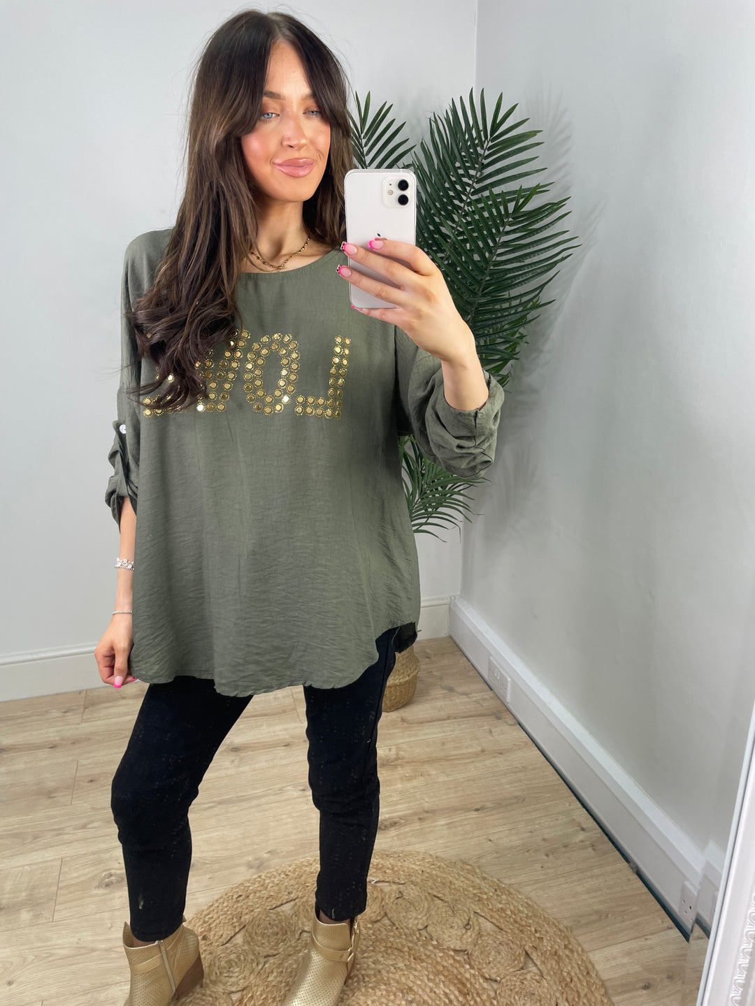 Emily Top - Khaki