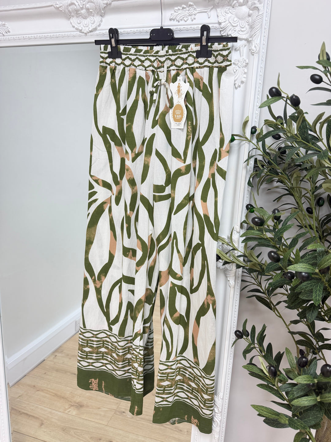 Printed Trousers