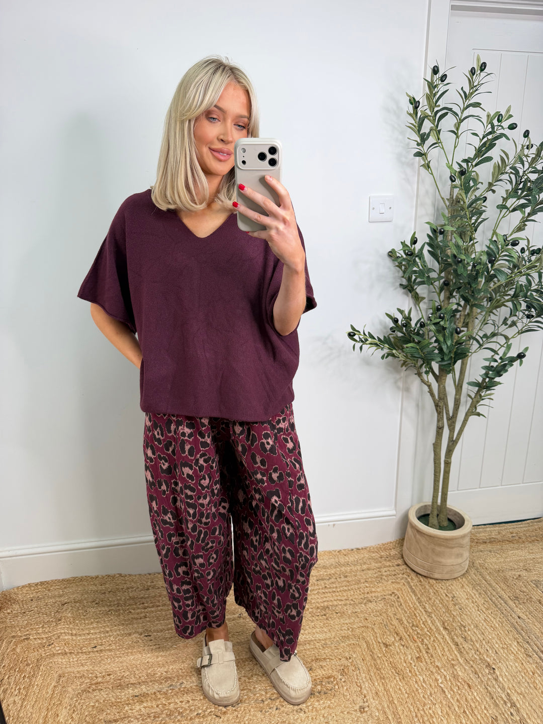 Kembra Knit - Merlot
