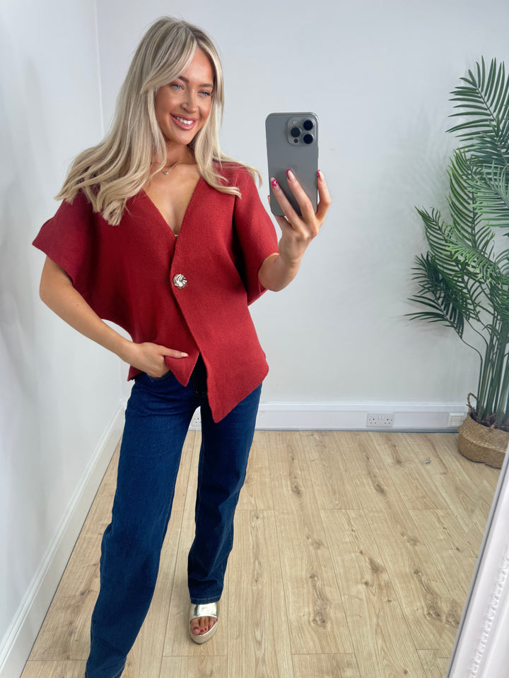 Grace Asymetric Top - Rust