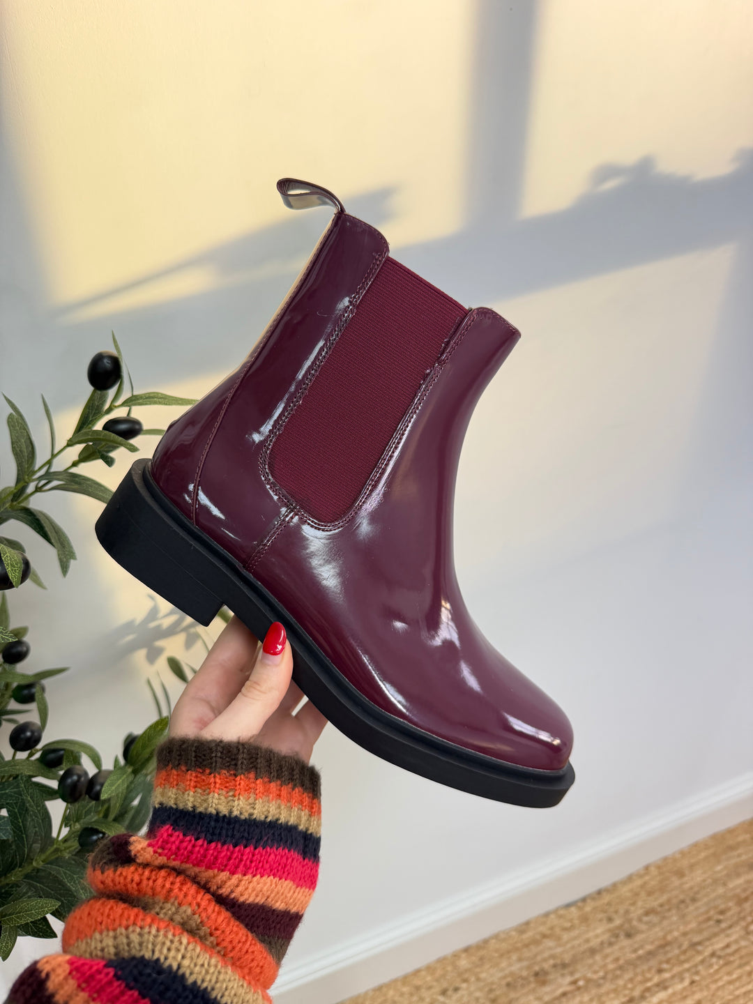 Bailey Boots - Burgundy
