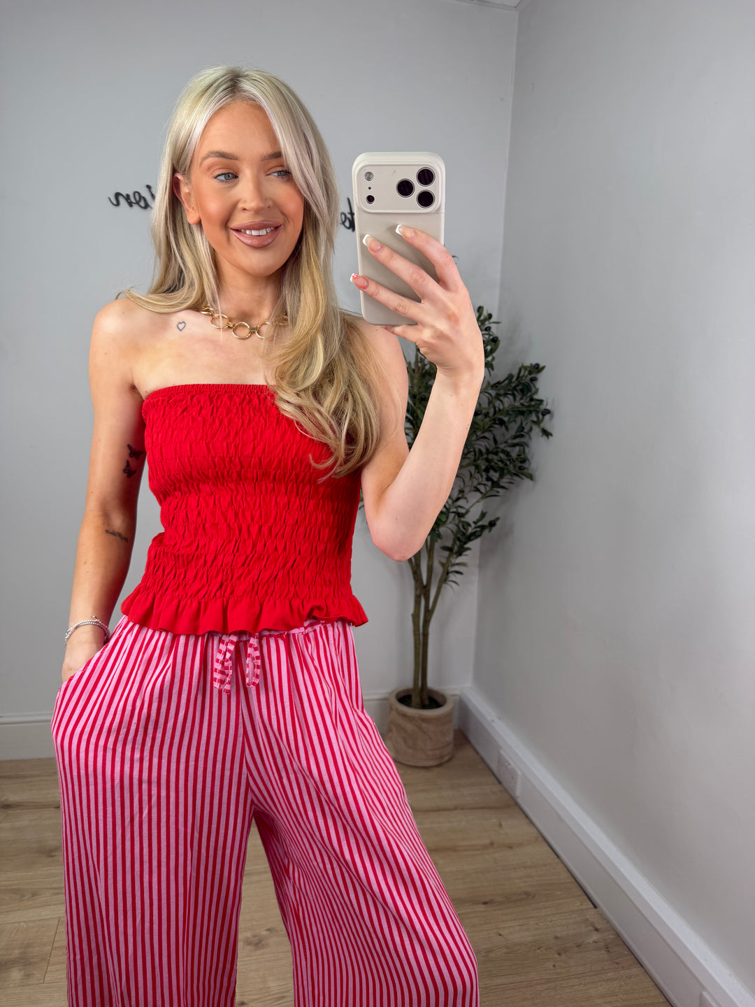 Boob Tube Top - Red