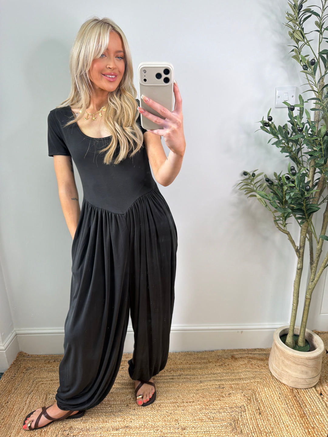 Virgo Jumpsuit - Black