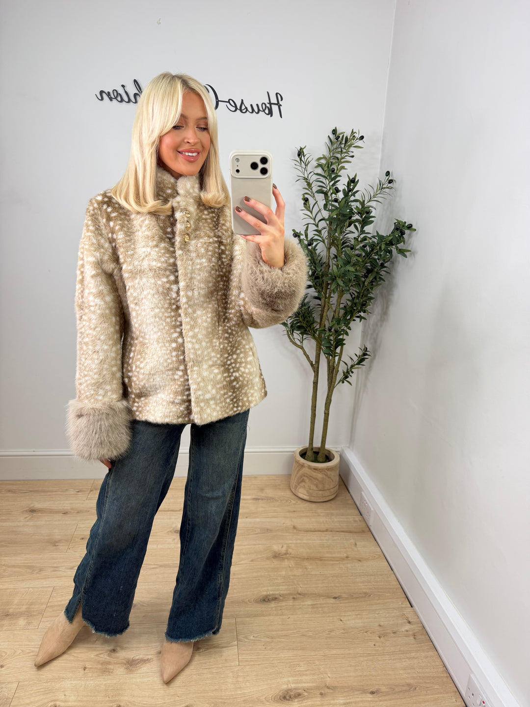 Gracie Bambi Jacket - Cream