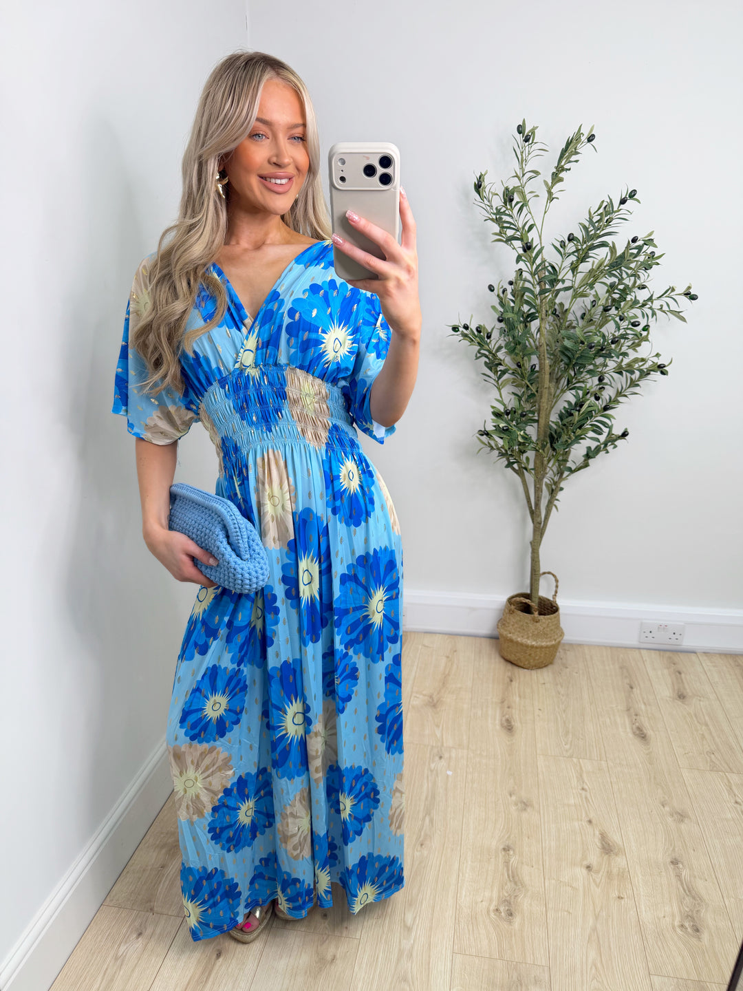 Sunset Dress - Blue