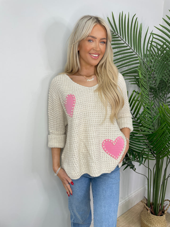 Pearlie Knit - Beige