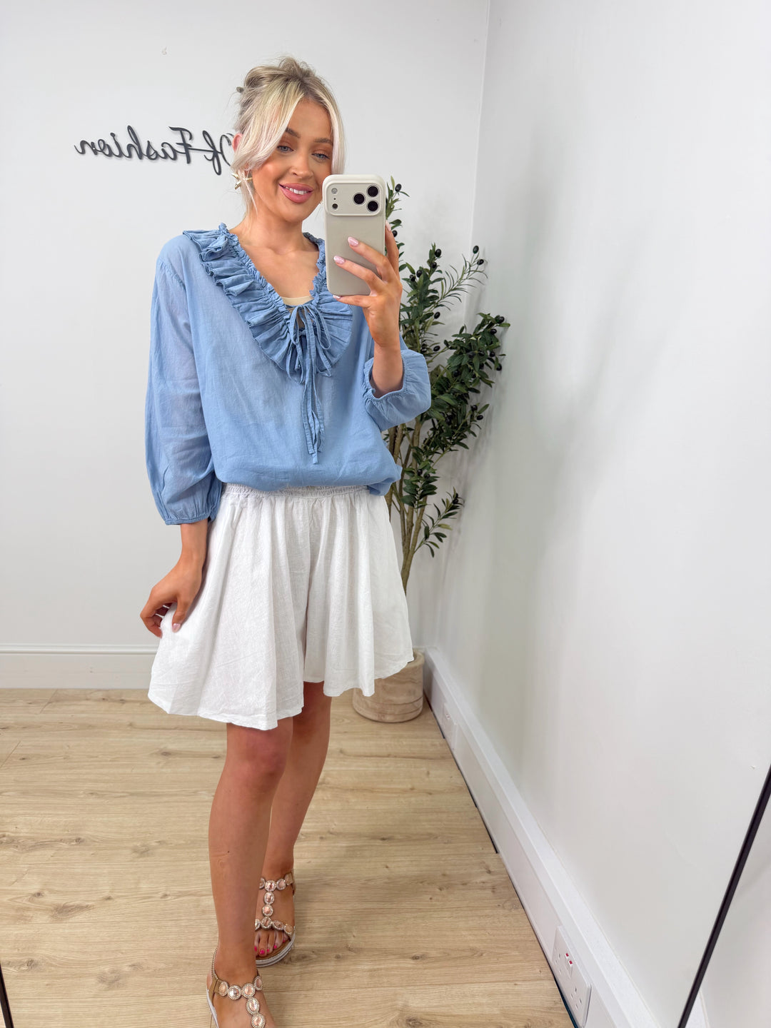Etta Top - Blue
