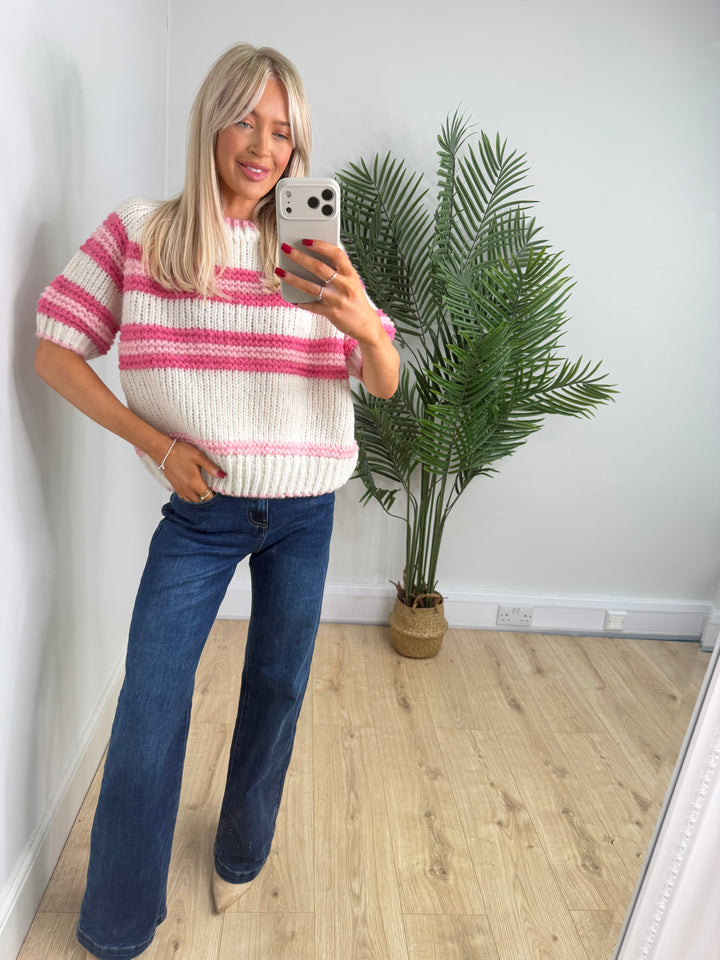 Cleo Knit - Baby Pink