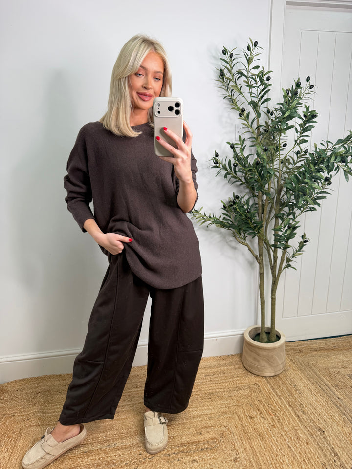 Zelda Soft Knit - Chocolate