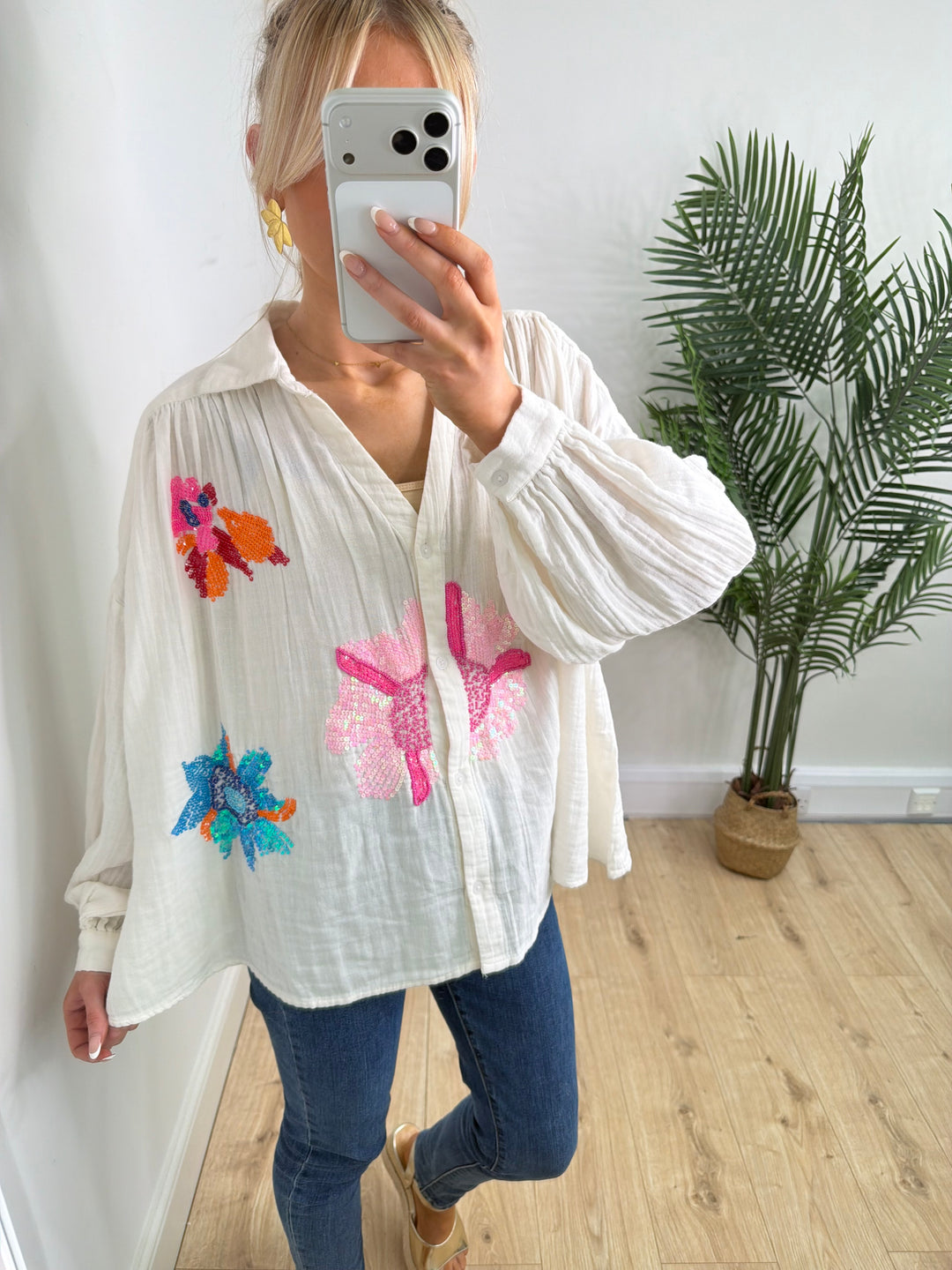 Tropics Shirt - Sequin