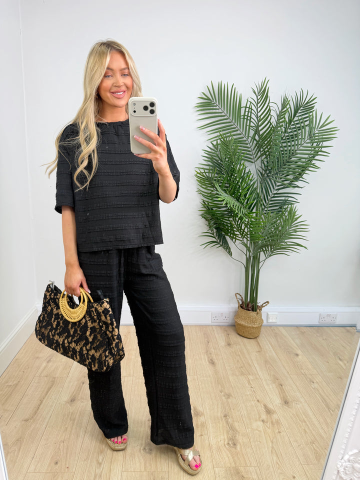 Lexie Lace Bag - Black