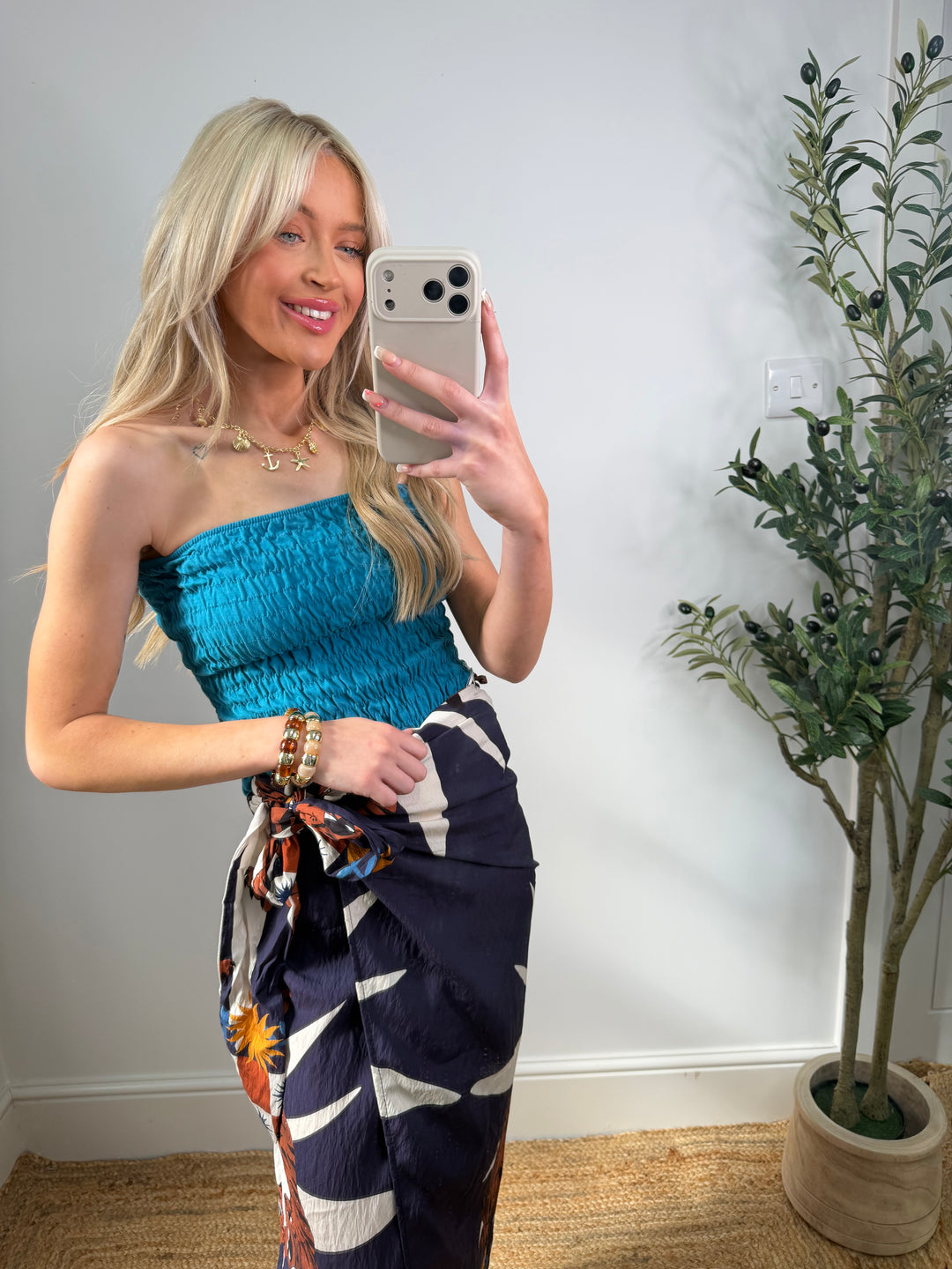 Boob Tube Top - Teal