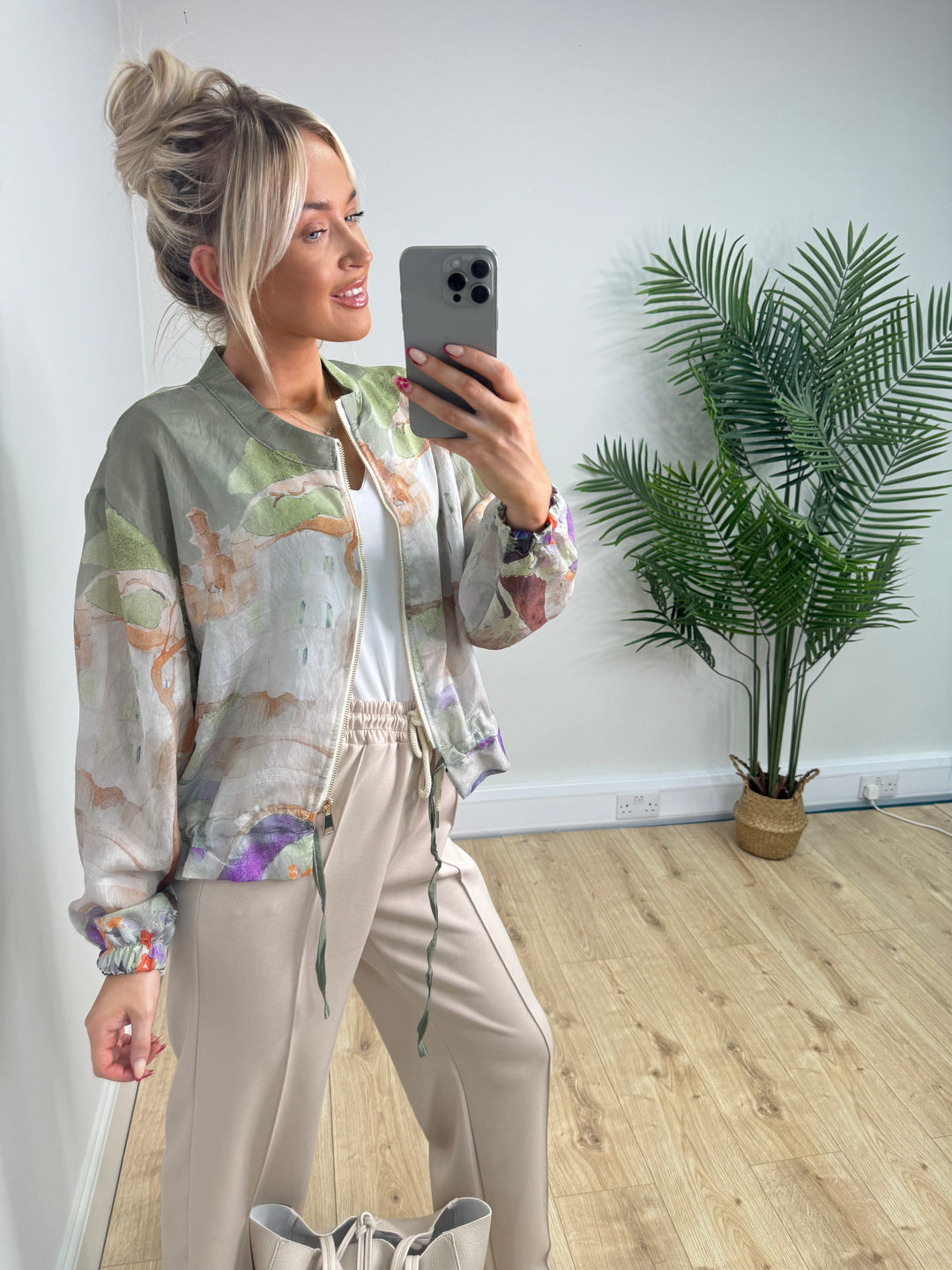 Sorrento Bomber - Khaki