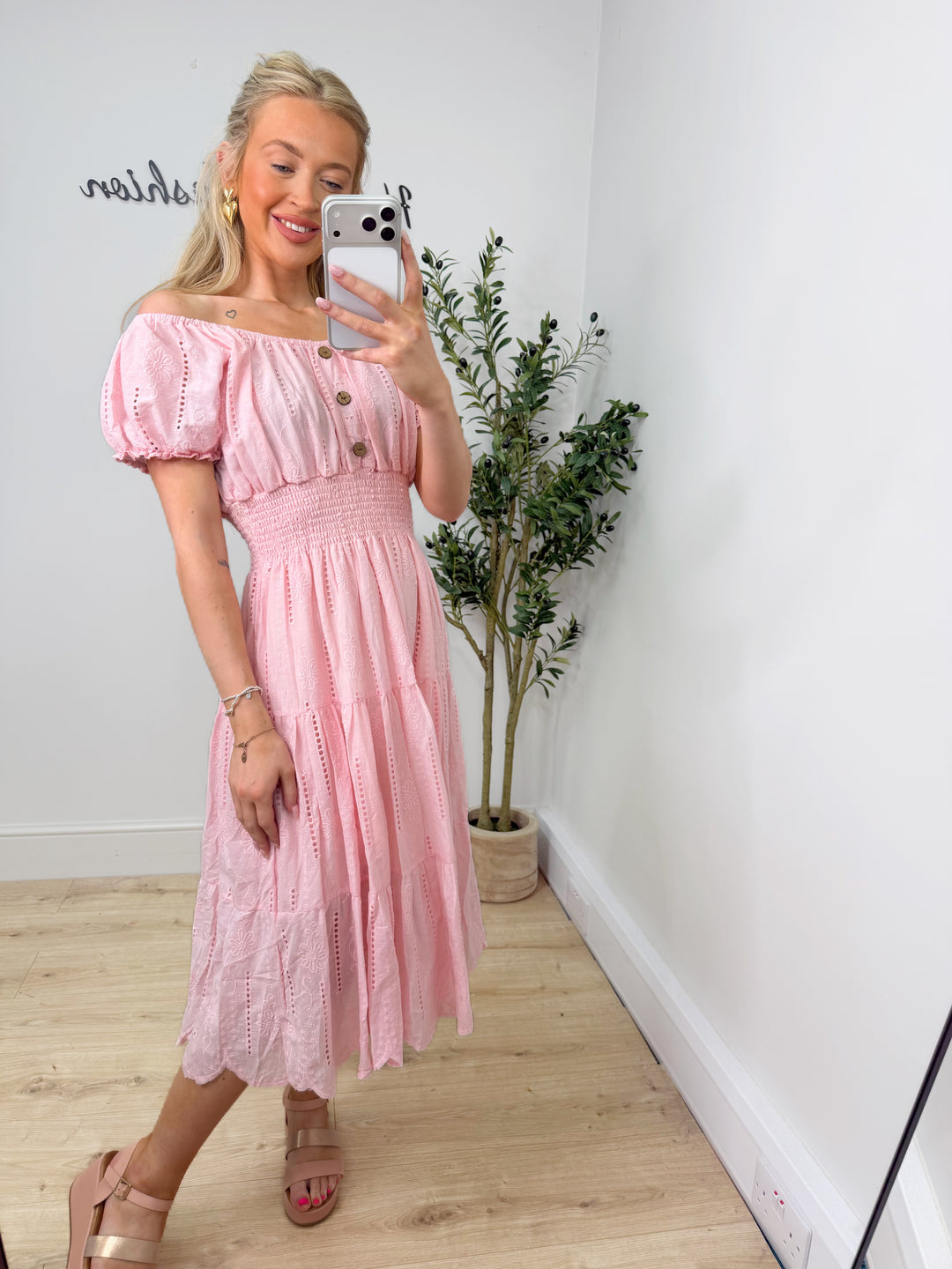 Lydia Dress - Pink