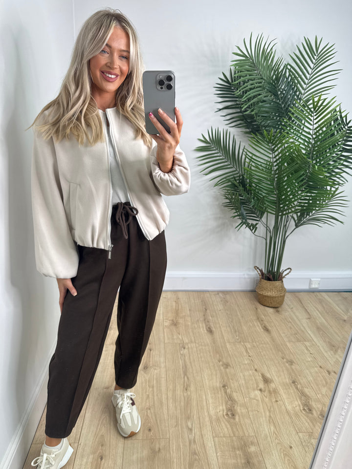Pippa Bomber - Cream