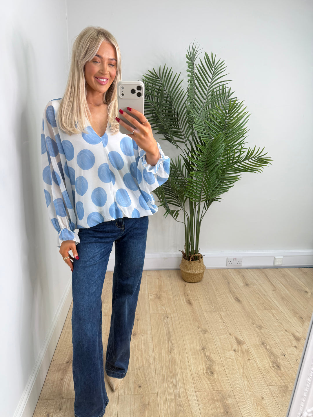 Jazzy Top - Baby Blue