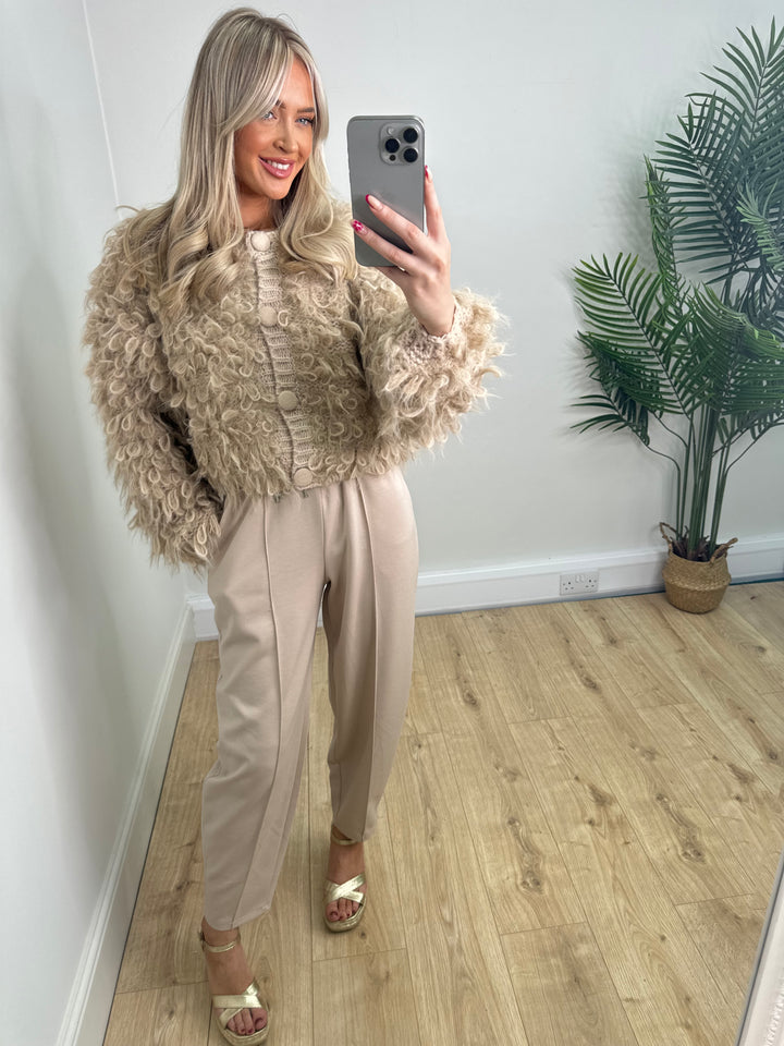 Tuscany Cardigan - Beige