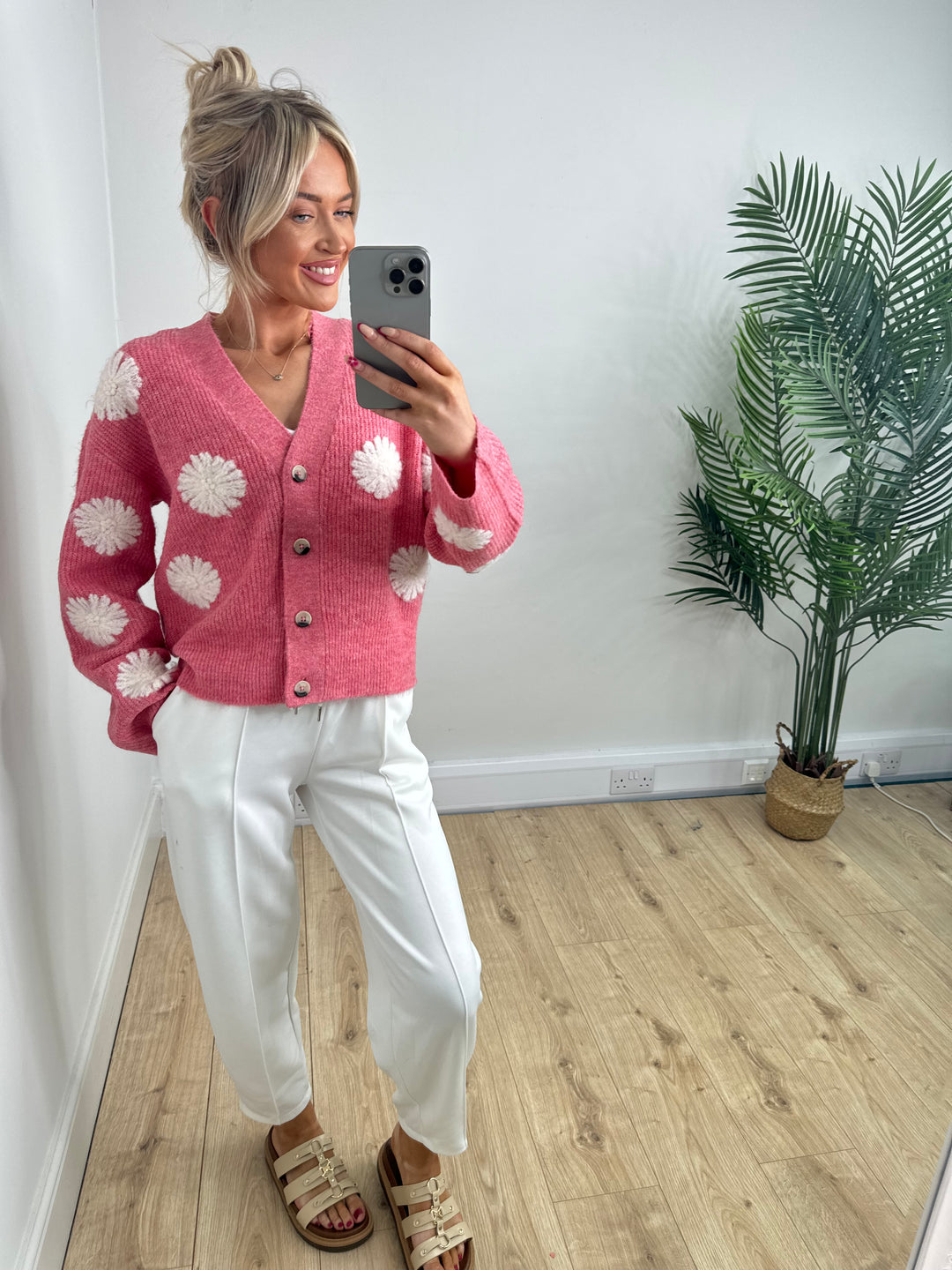 Birdie Cardigan - Pink