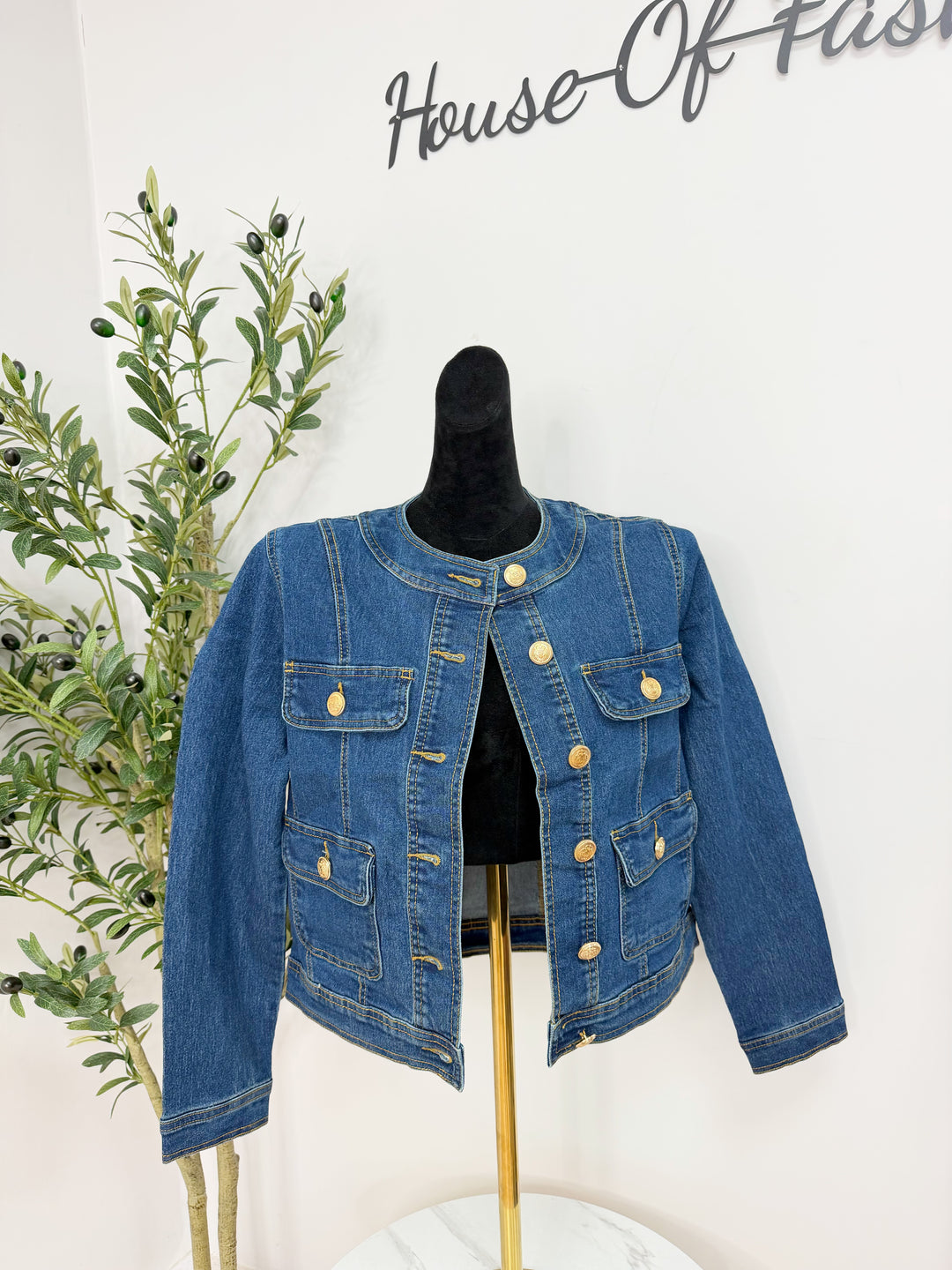 Monica Denim Jacket - Denim